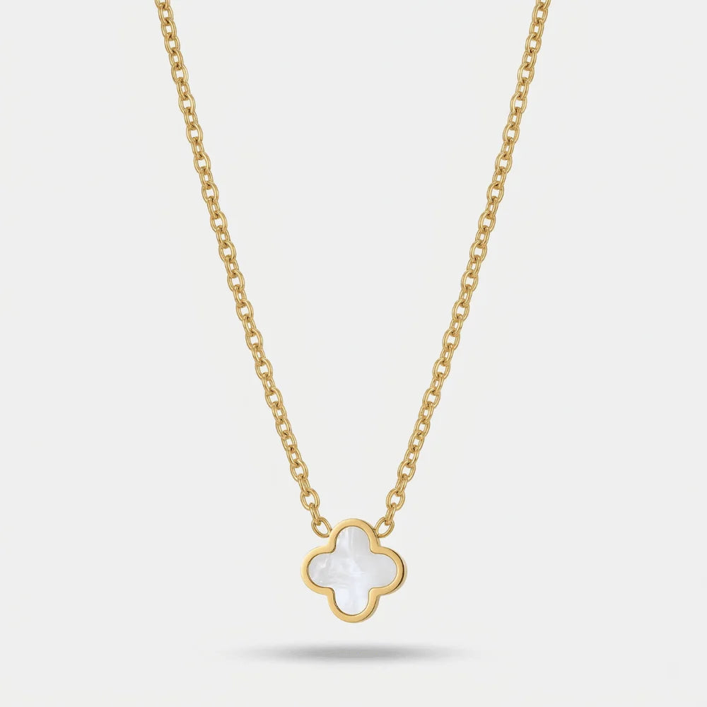 White Clover Necklace
