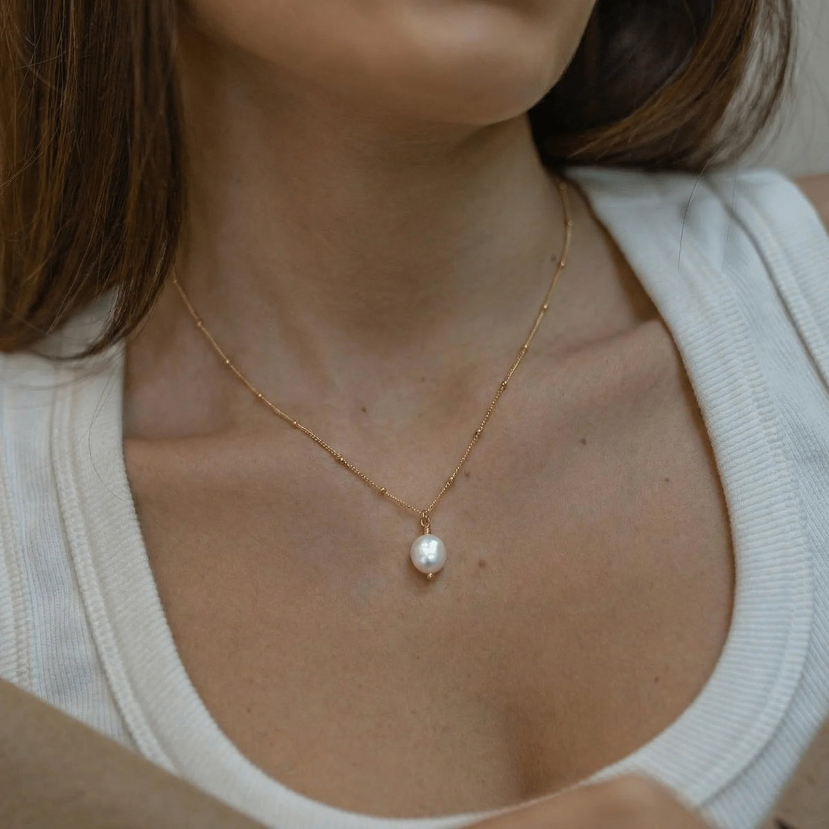 Baroque Drop Pendant