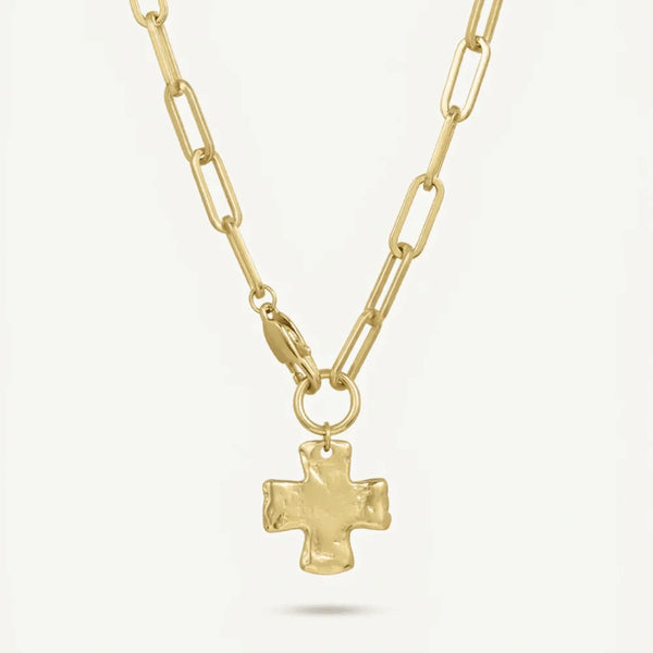 Chunky Cross Necklace