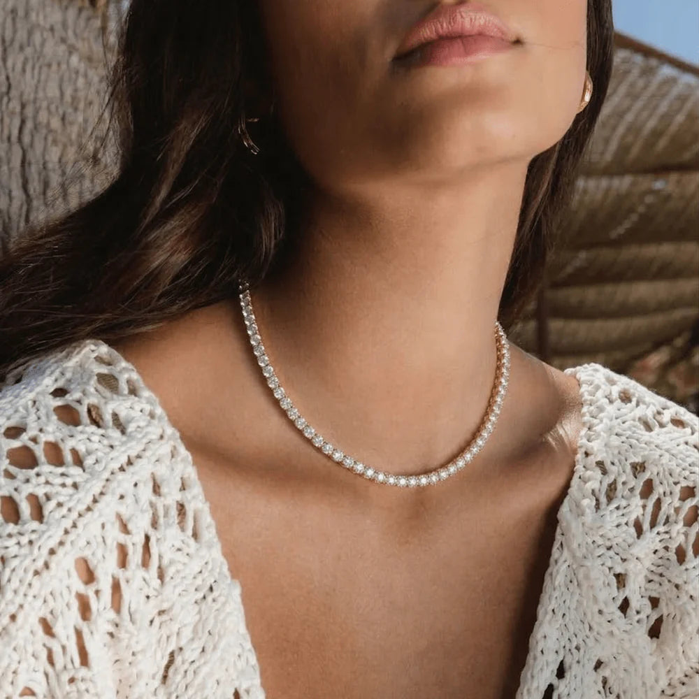 Serena Tennis Necklace