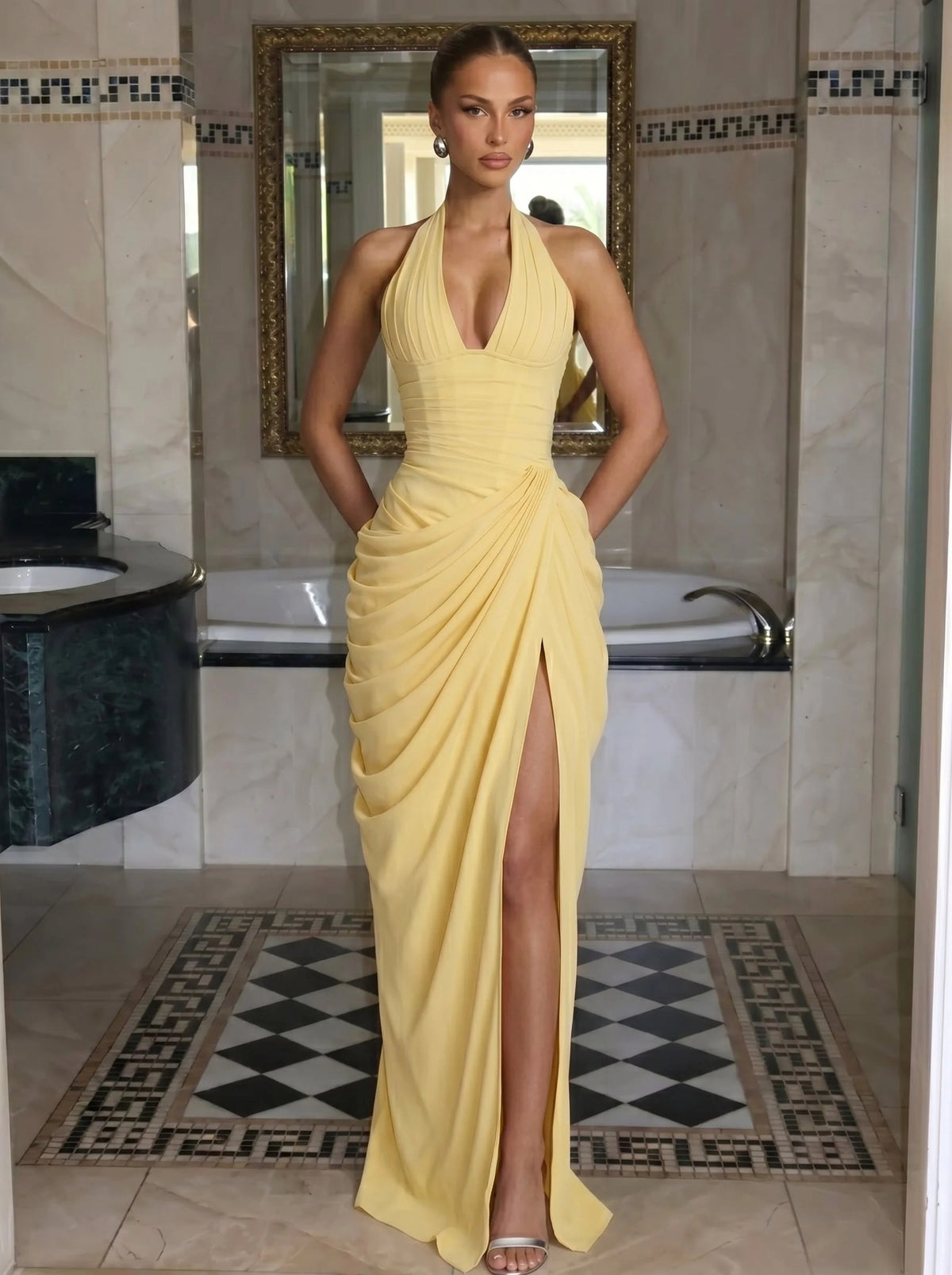 Anna™ – Chiffon Maxi Dress