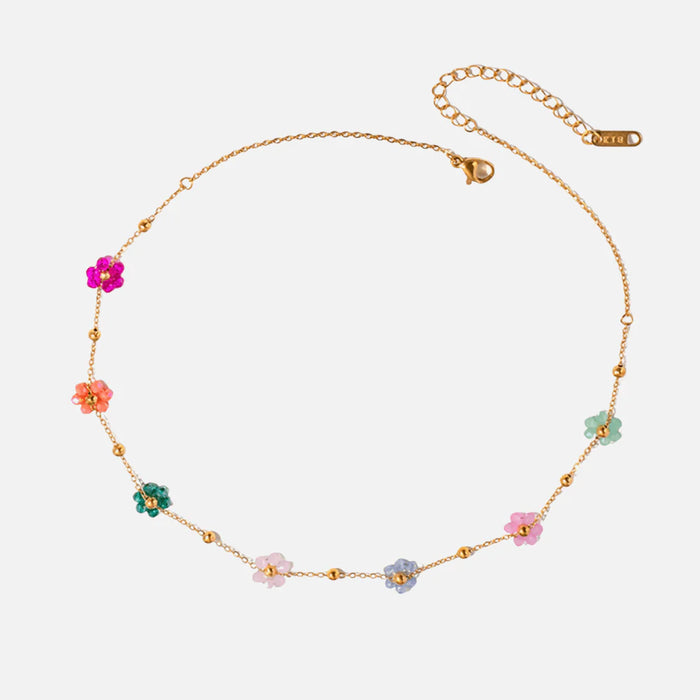 Floral Azalea Necklace