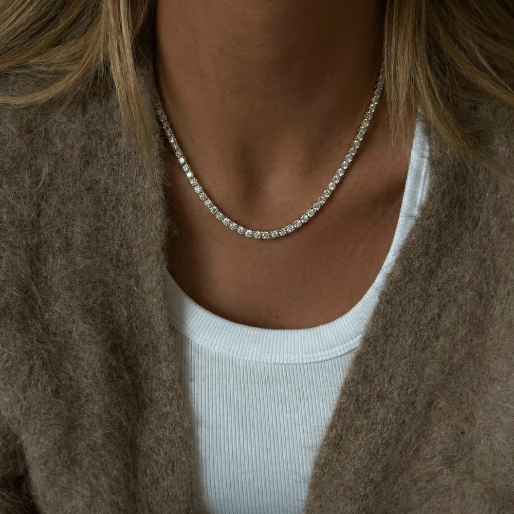 Serena Tennis Necklace