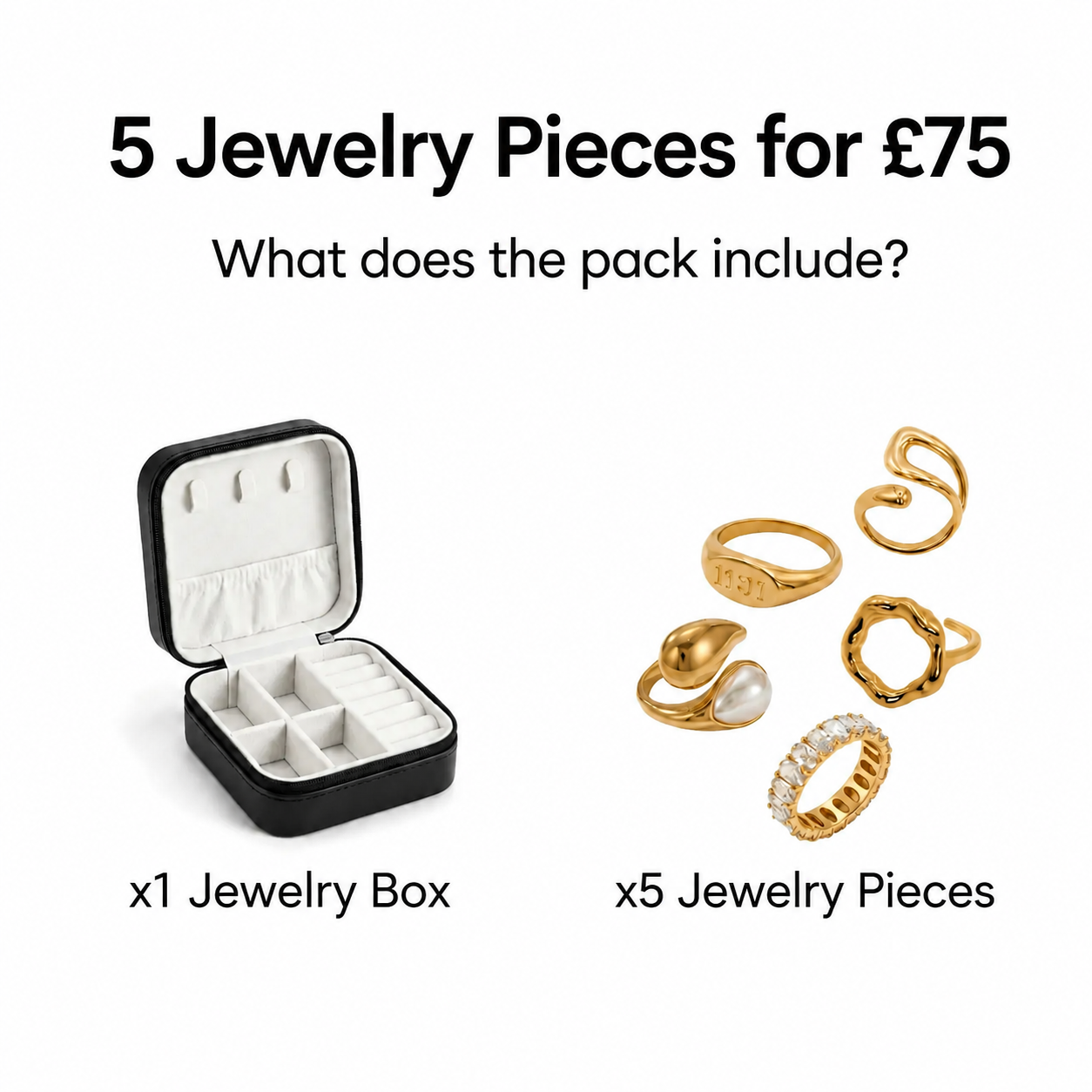 Pack of 5 Jewellery Pieces