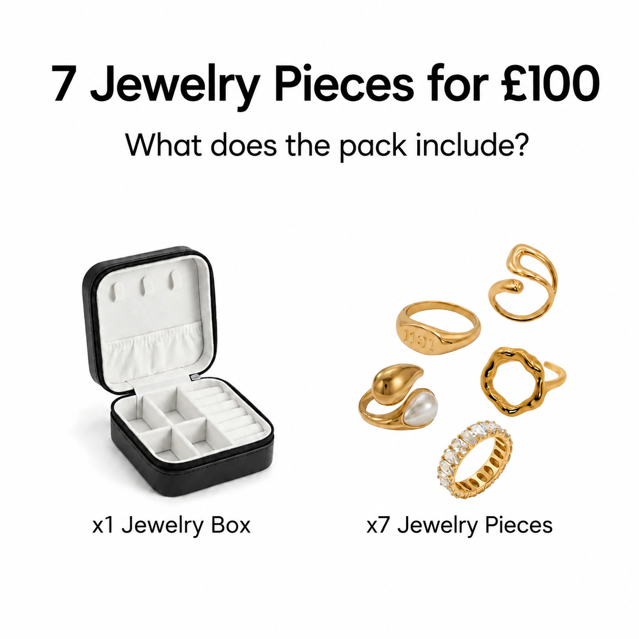 Pack of 7 Jewellery Pieces