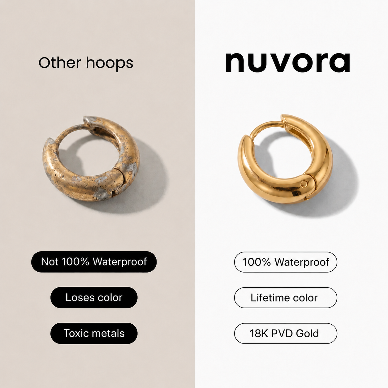 Bella Drop Hoops