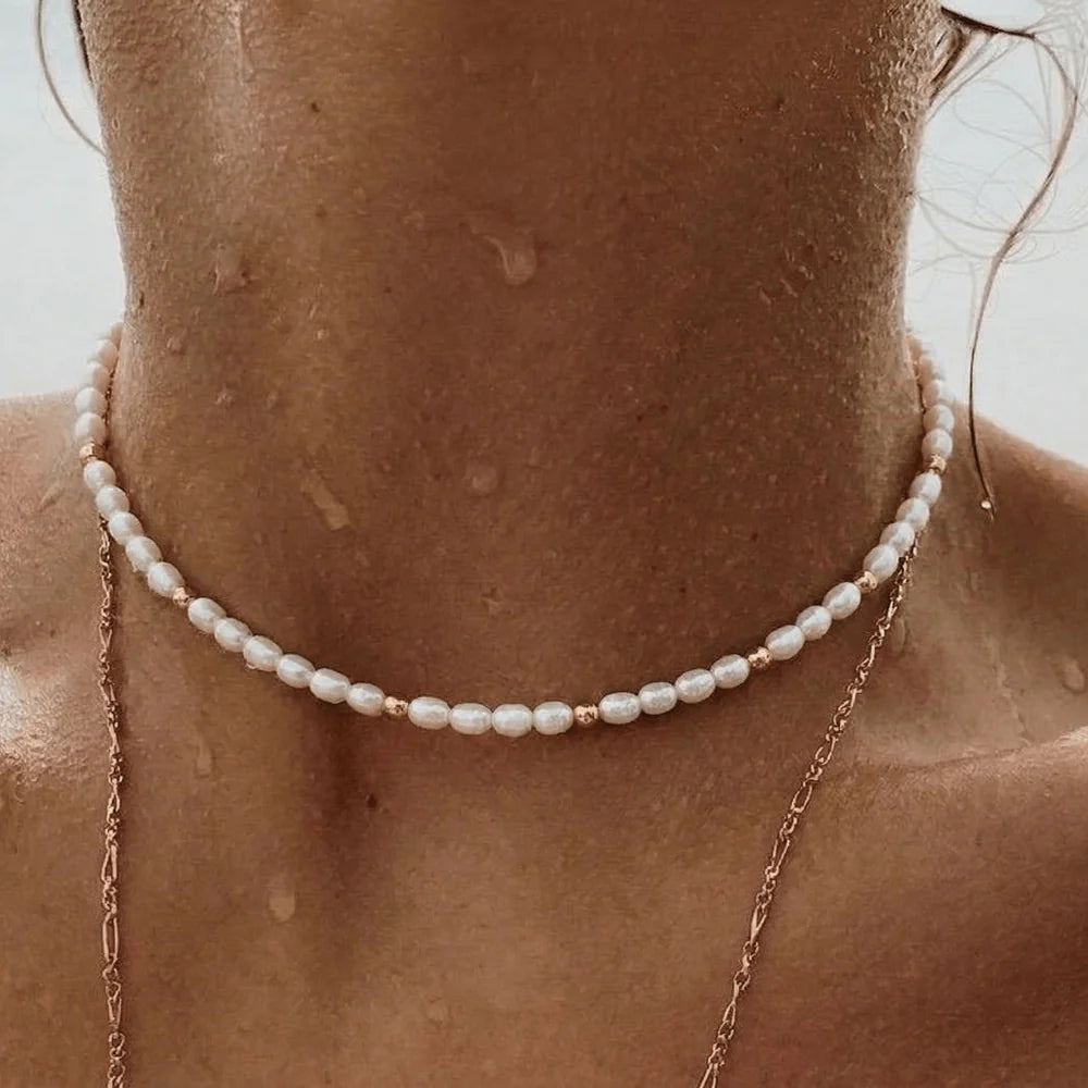 Drop Bead Choker