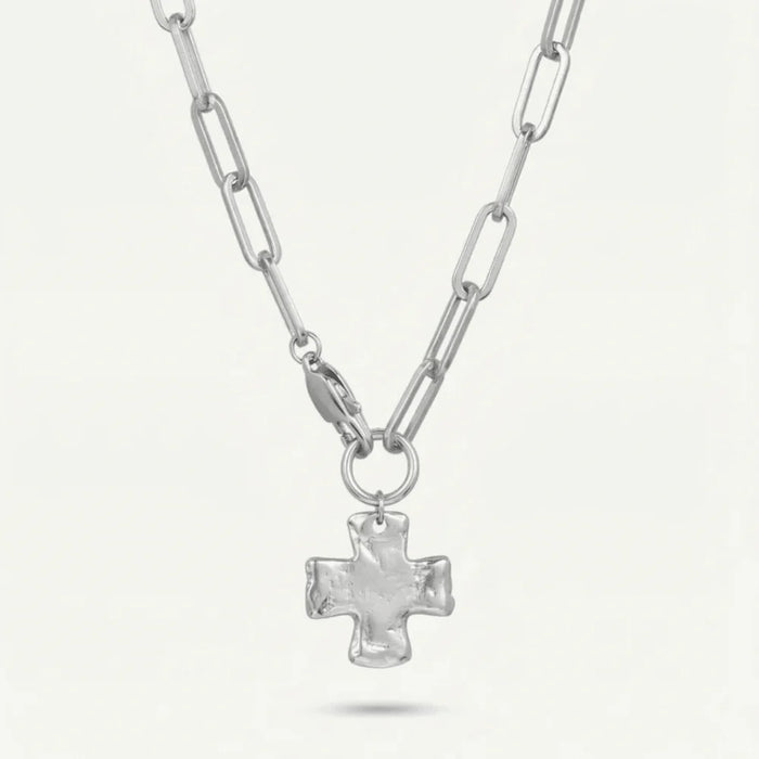 Chunky Cross Necklace