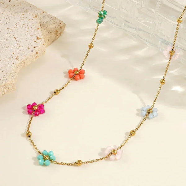 Floral Azalea Necklace