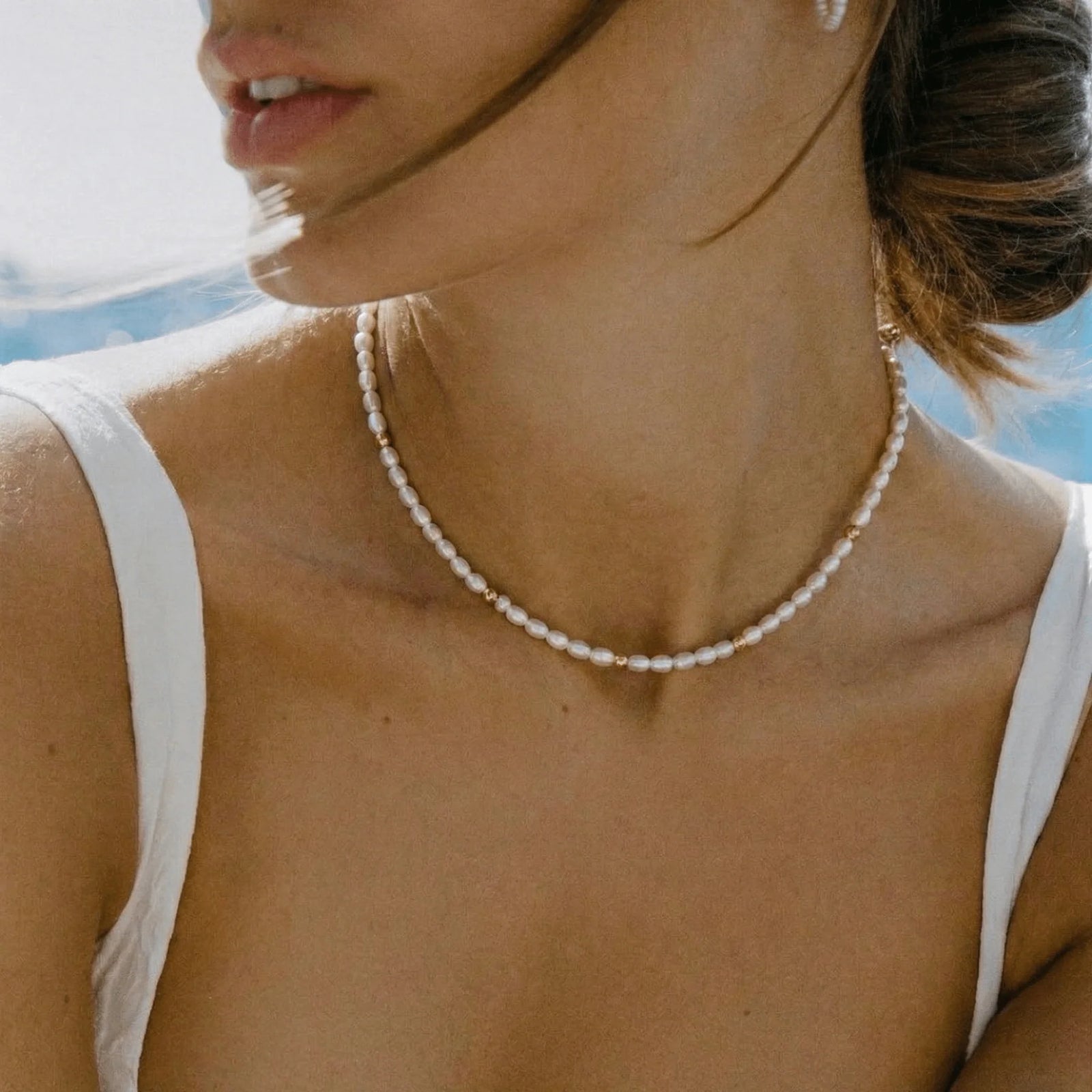 Drop Bead Choker