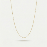 White Bead Choker