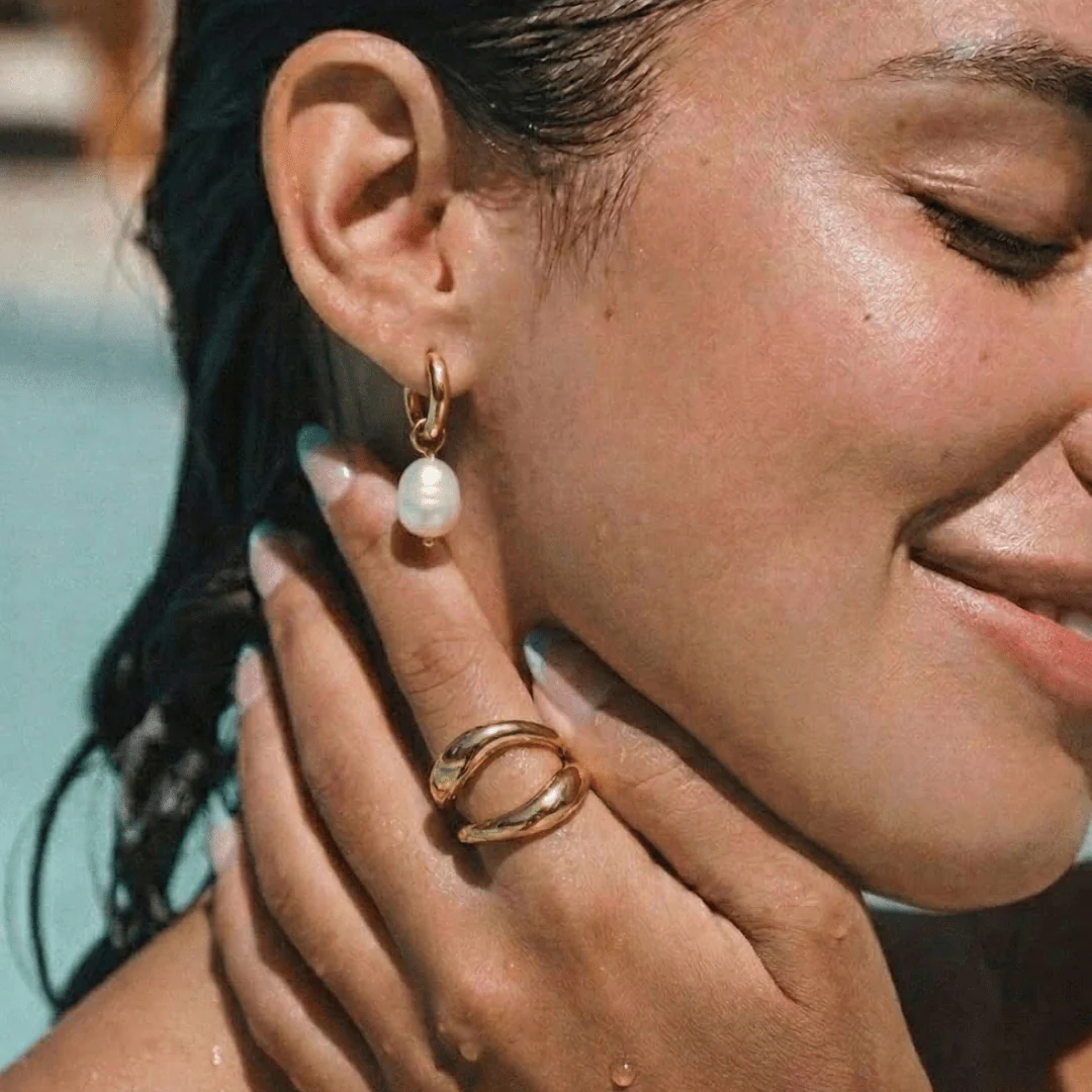 Bella Drop Hoops